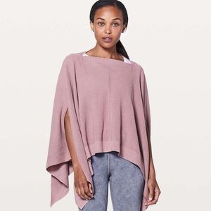 Lululemon Forward Flow Cape Vintage Mauve